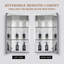 Medicine Cabinet With Mirror Aluminum Bathroom Adjustable Shelf Wall Mounted Or Successed