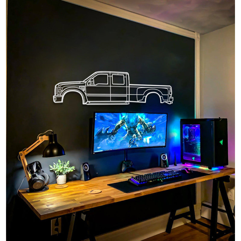 No Frame Print on Metal, 120" H x 32" W
