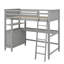 Lit mezzanine simple avec tiroirs Jawanda Kids-987325196