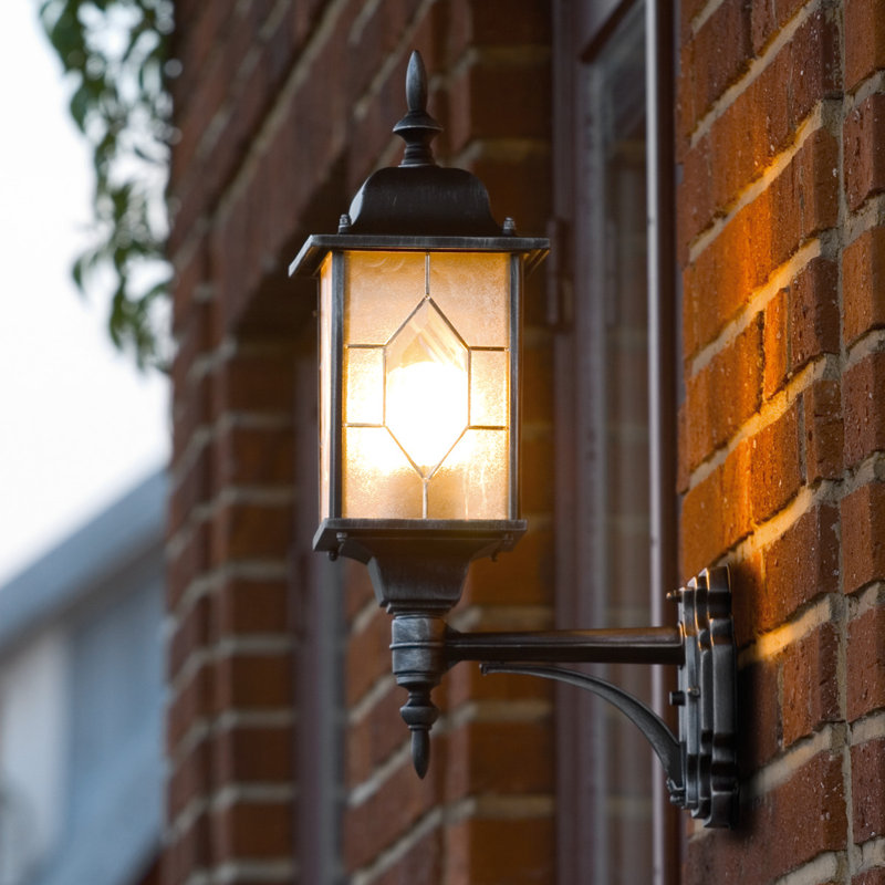 Milano Outdoor Wall Lantern, Without motion sensor