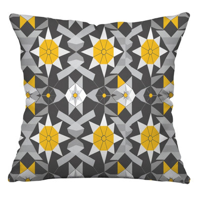 Kaleidoscope Throw Pillow, Pattern  Pillows