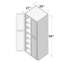 Garde-manger l 30 po x P 27 po x H 96 po CASAINC-123262423-123262427