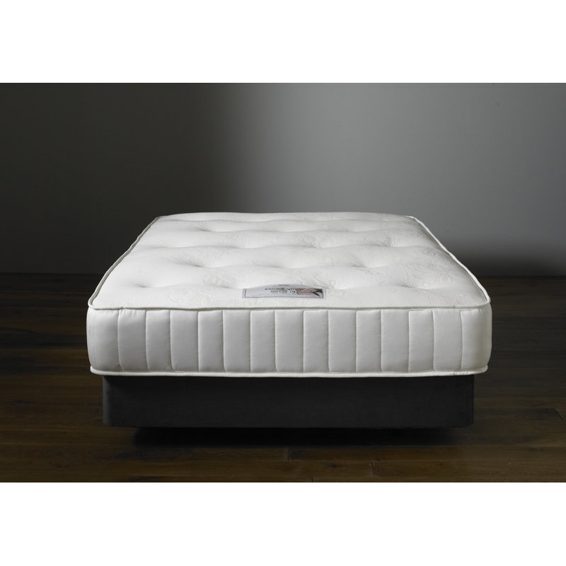 25cm Foam Free 1000 Pocket Sprung Mattress, Dual Sided, Med-Firm Feel, Low Motion Transfer, Hypoallergenic & Breathable Mattress  
