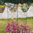 115cm H x 38cm W Metal Lattice Panel Trellis