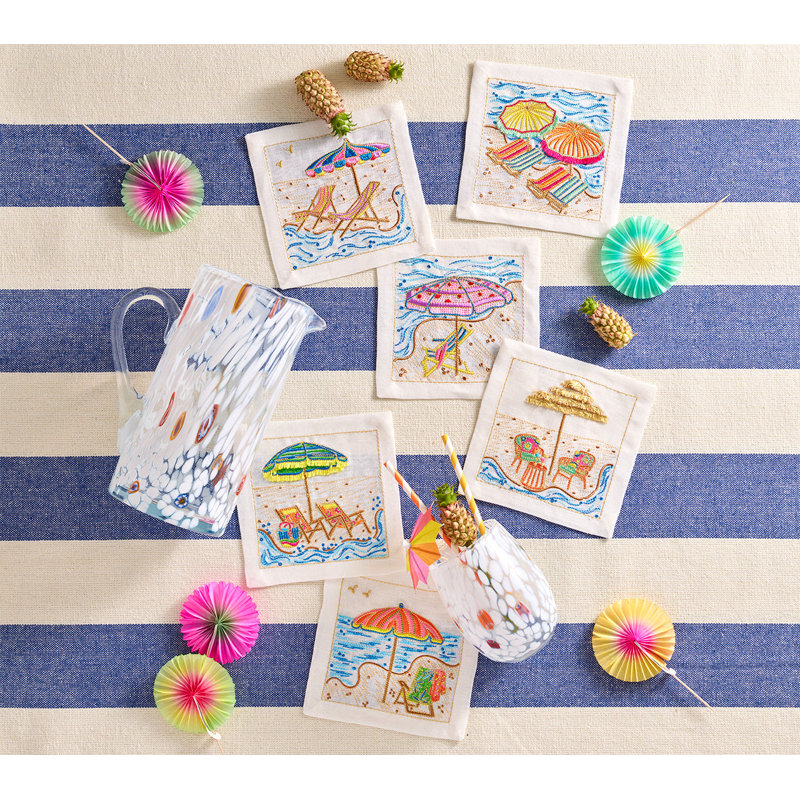 Sunny Isles Cocktail Napkin Set