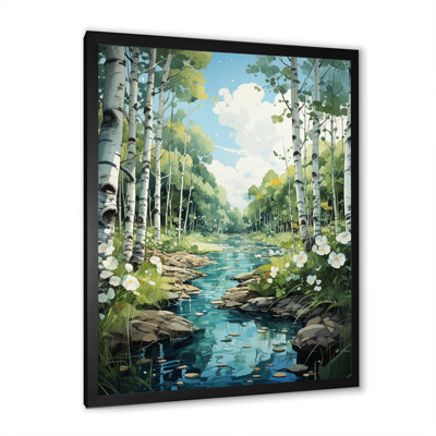 Forêt enchantée de bouleaux Travison IV