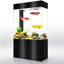 Aquarium moderne 115-125 gallons en aluminium Eco-129447855-129447853