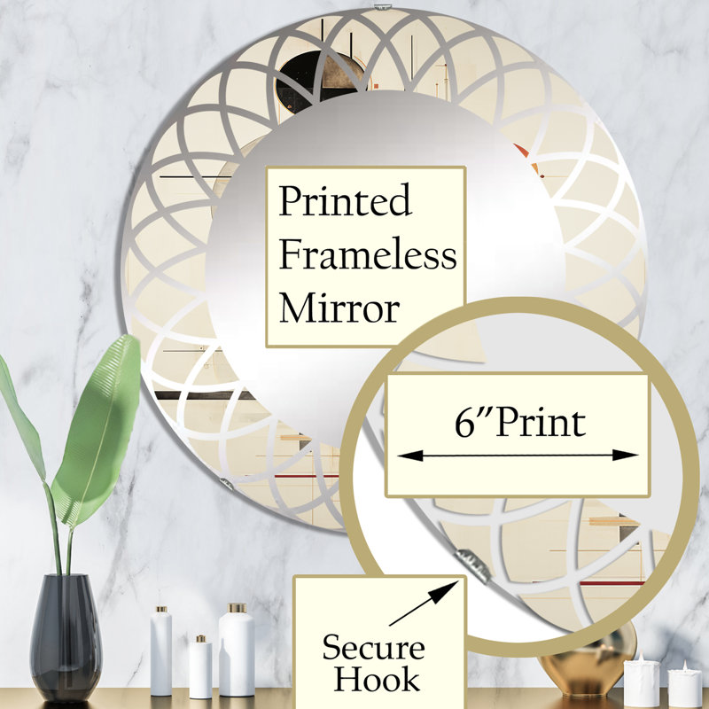 Vandervort Circle Mirror, 32" x 32"