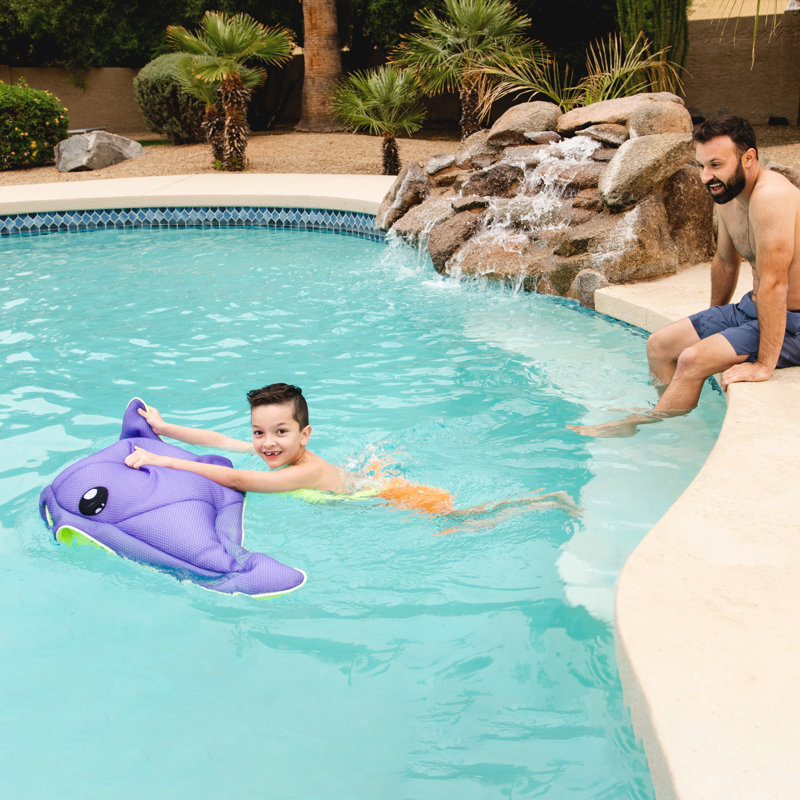 Big Joe Pool Petz Alligator Kid's Float (Non-inflatable), Ray