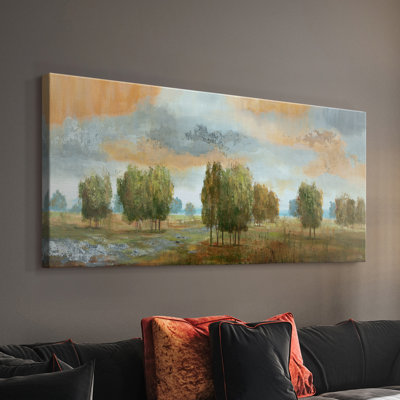 Meadow Vista II - Toile tendue avec châssis - Prêt à accrocher