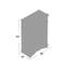 Commode 5 tiroirs l 38 po Colchester-123733806