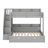 Bunk Bed With Storage Staircase, Trundle-801938681
