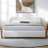Valencia Upholstered Platform Bed-111718448