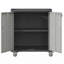 Armoire de rangement en métal robuste avec roulettes - Armoire de rangement pour outils robuste et durable