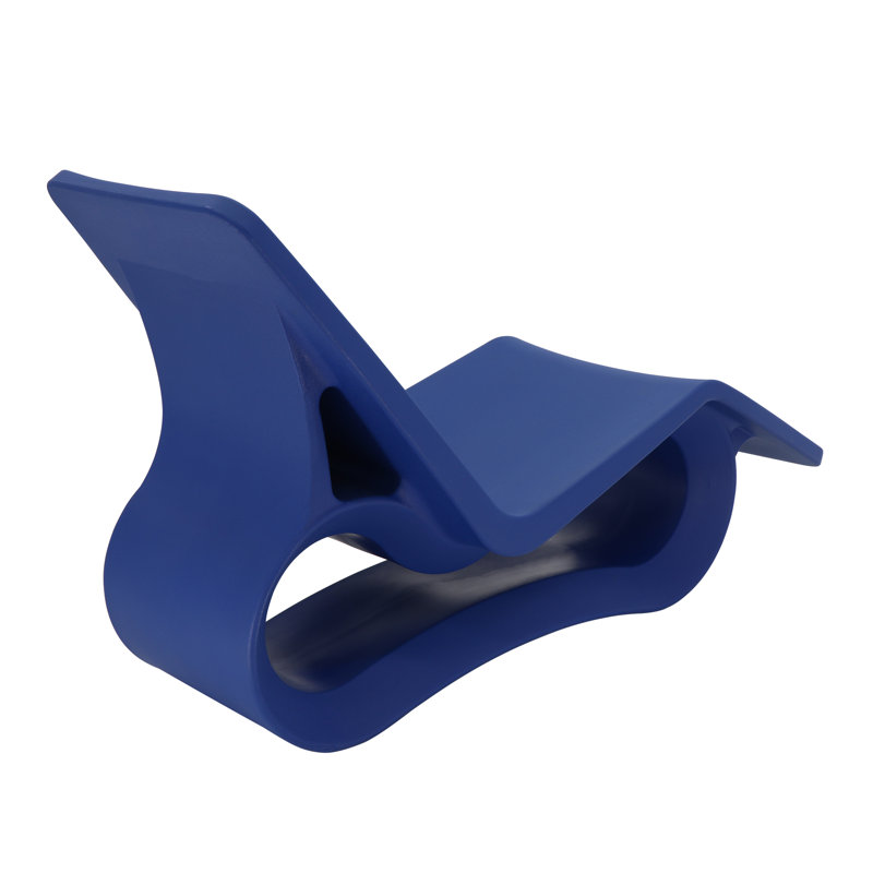 Tramontina Octo Polyethylene Sun Lounger, Blue Mariner