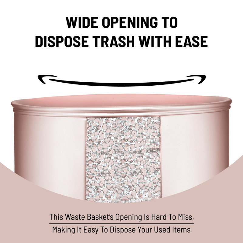 Ced Resin Open Waste Basket - 1.82 Gallons