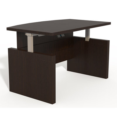 Bureau de réception réglable en hauteur avec base Aberdeen