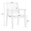 Chaise avec accoudoirs et chaise de salle à manger Actrice-1809979377