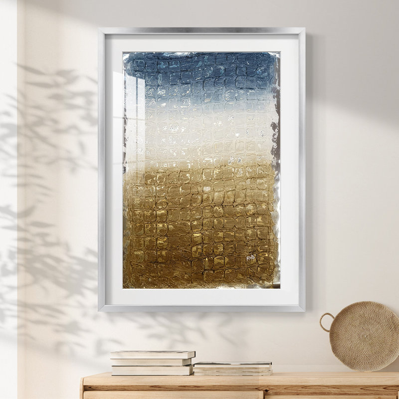 Imprimé Acadia II - Impression encadrée, Argent argent, H 28,5 po x l 20,5 po