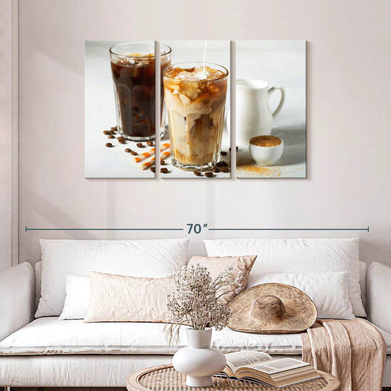 Yarlin Refreshing Cold Coffee, 28" H x 45" W