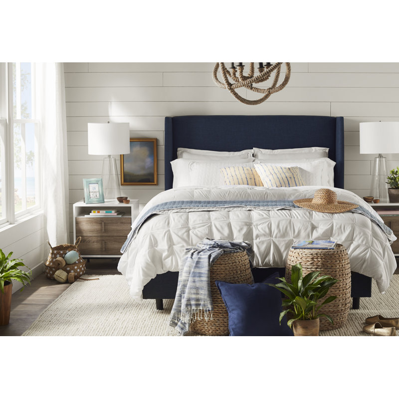 Cotton Blend Reversible Throw Pillow