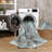 GLN Contemporary Collection - Modern Machine Washable Area Rug, Non Slip, Abstract, Living Room, Bedroom, Bathroom (Gray)-1366973595