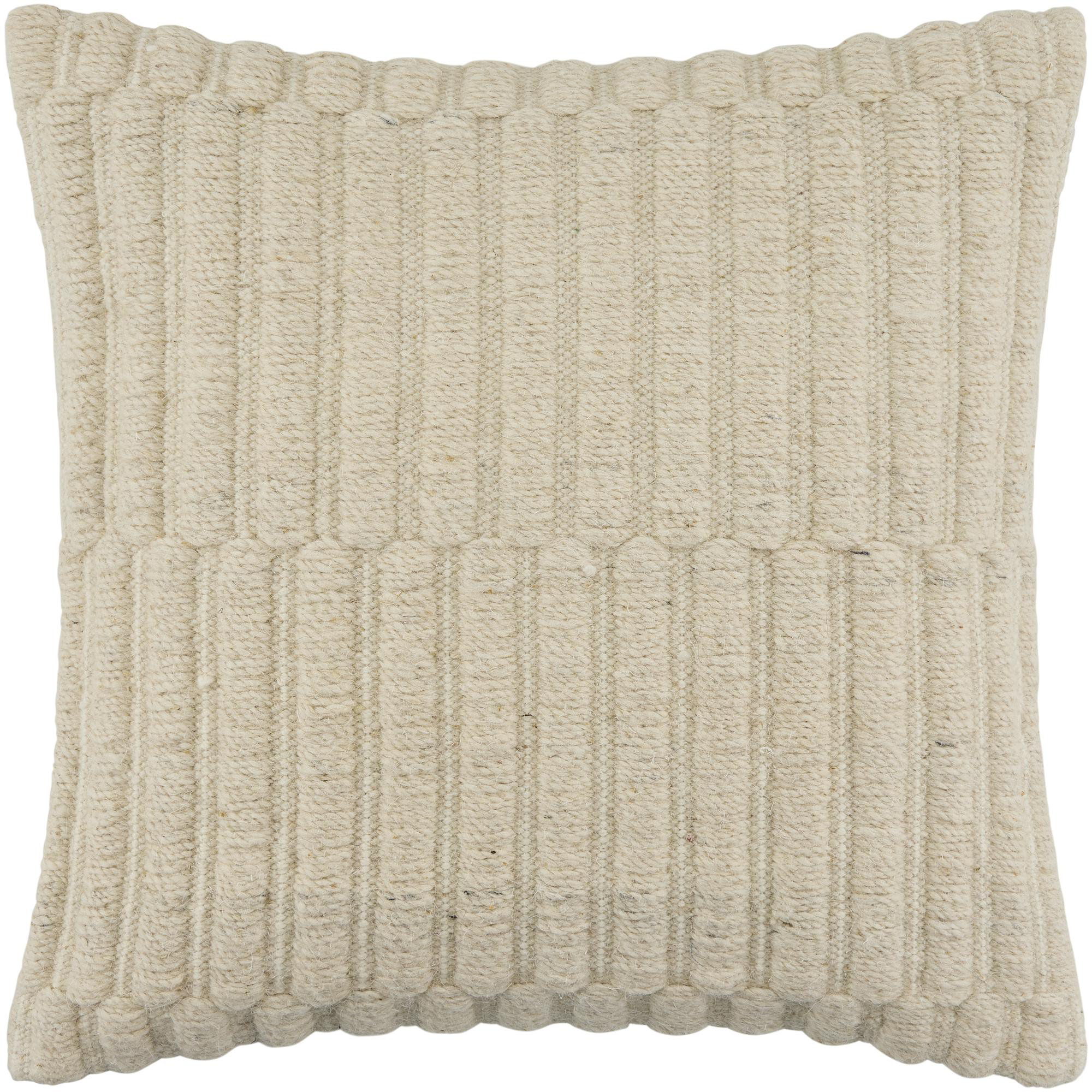 Monacizzo Accent Pillow, Duck Down, Square 20", Cream