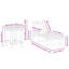 53cm Long Double Chaise