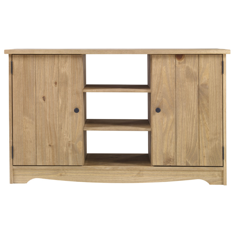 Daneleigh 51.97'' Solid Wood Sideboard, Antique Brown