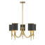 Mattel 5 - Light Shaded Classic Chandelier