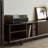 High quality black walnut TV cabinet