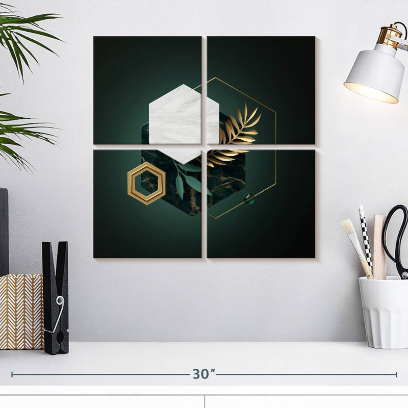 Avery Fancy Hexagons, 18" H x 18" W