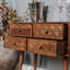 Norlanwell 80cm Solid Wood Console Table