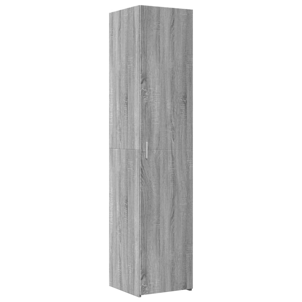 Vidaxl Highboard Betongrau 40X42,5X185 Cm Holzwerkstoff