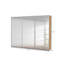 Caracas 3 Door Sliding Wardrobe-1283860264-1283860268-1283860263