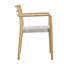 Chaise de salle à manger rembourrée Detta