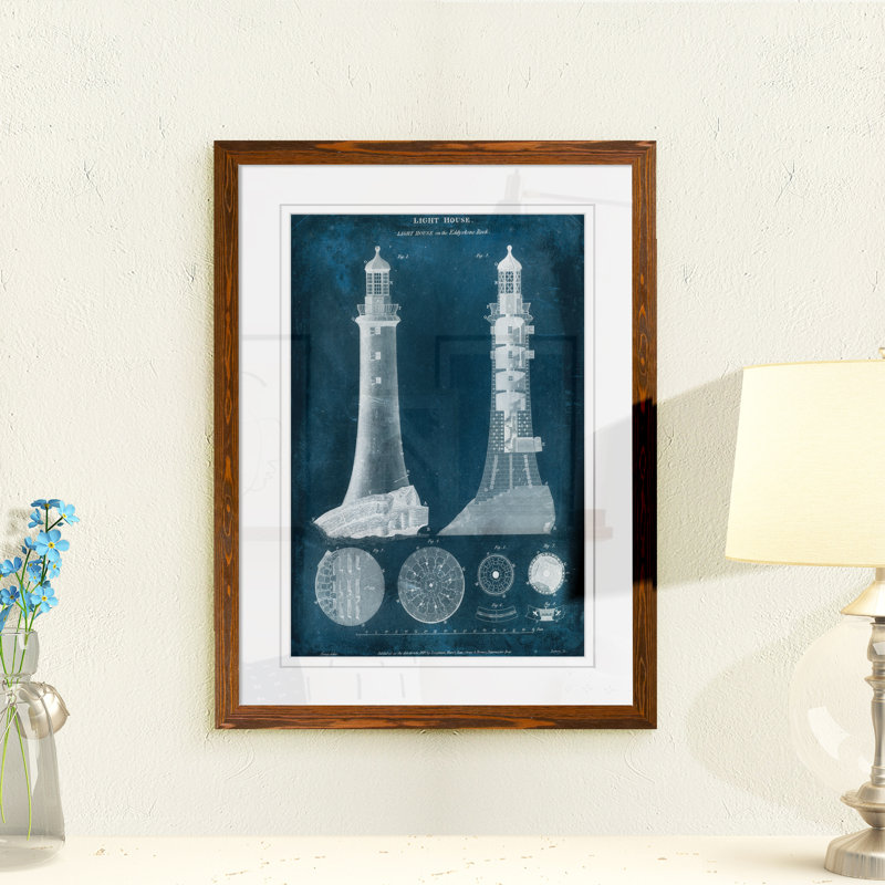 « blueprint blueprint » par paul cezanne-cadre photo, impression, H 30 po x l 22 po x P 1 po, Blanc