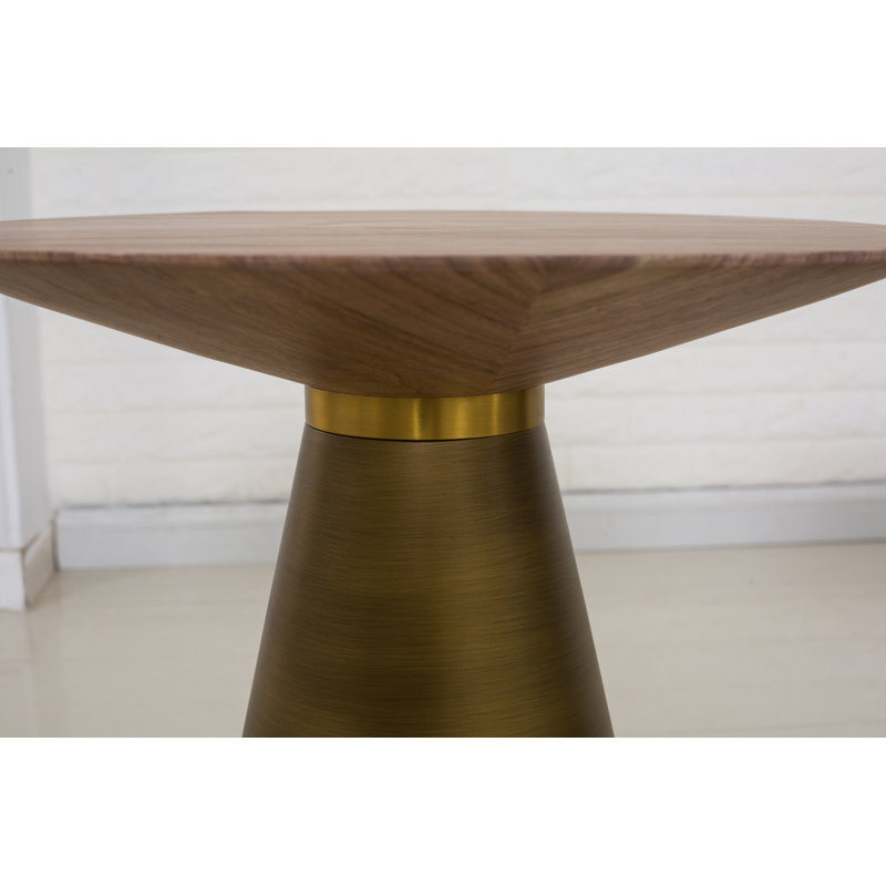 Table de bout Maybeth, 17"H x 15"W, Bronze