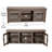Hatteras Classic TV Stand for up to 80" TVs with Glass Fronted Doors-69372384