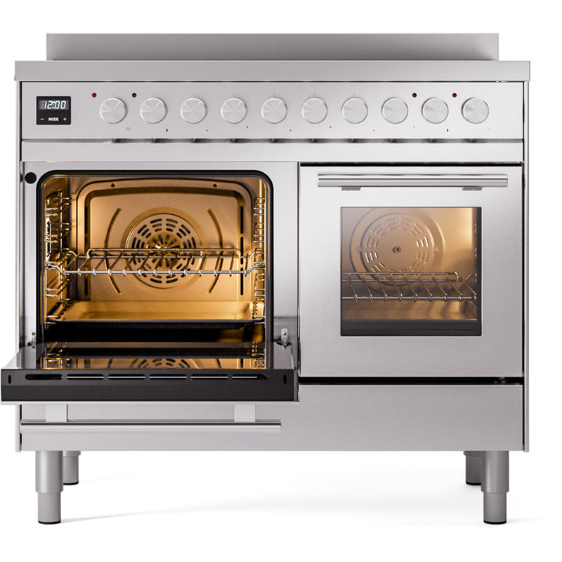 ILVE Professional Plus II 40 in Induction Range, Stainless Steel