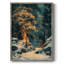 «Christmas Holiday Art DCXV», reproduction d'art encadrée - bois massif-1239823759
