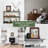 Airyonna Mahogany Solid Wood Storage Shadow Box Picture Frame