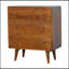 Commode courbée courbée