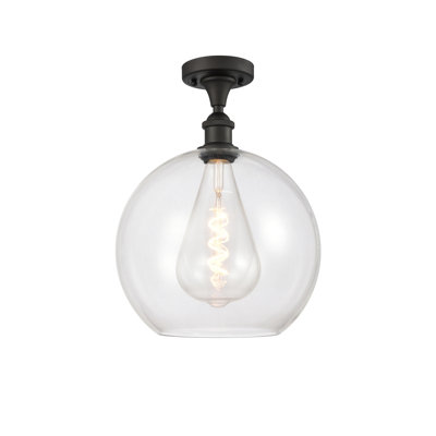 Cindi Glass Semi Flush Mount