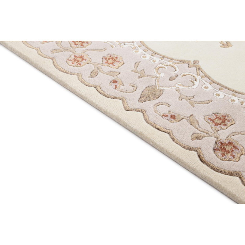 Tapis de couloir ivoire