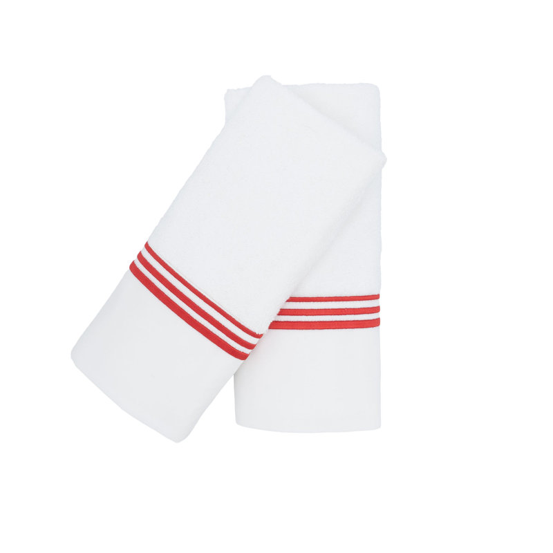 Serviette en coton French Borders