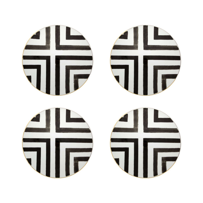 Sol Y Sombra Porcelain China Charger