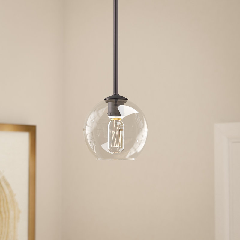 Luminaire sphère suspendu 1 lumières simple Kettner