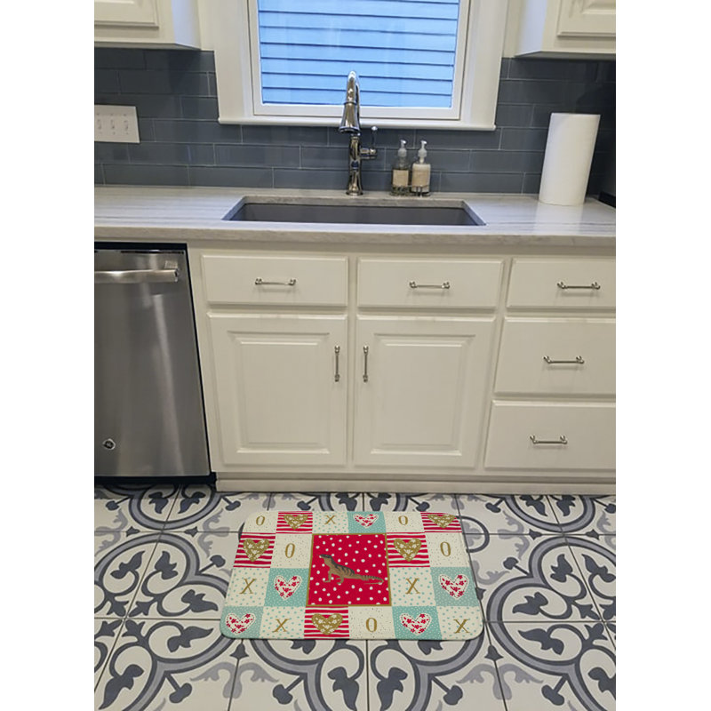 Bradon Monitor Lizard Memory Foam Kitchen Mat