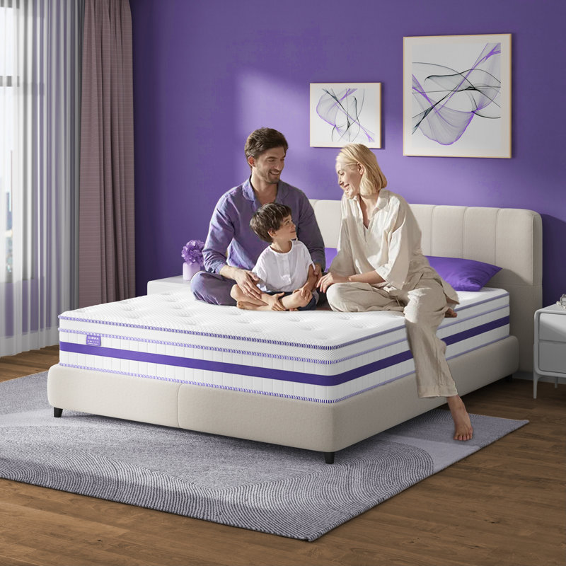 Matelas hybride en mousse viscoélastique dans une boîte, Lit simple, 12"
